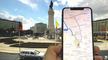 Apple Mapas trânsito transportes Google Maps