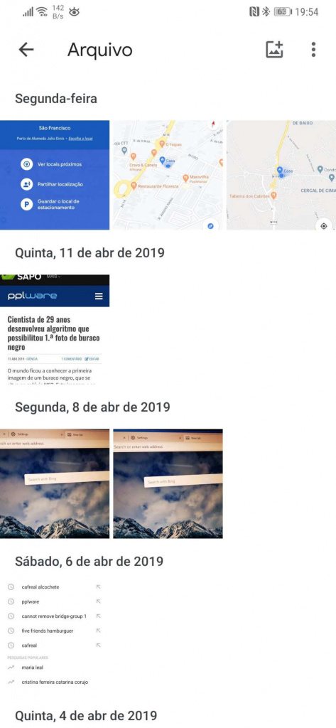 Google Photos imagens esconder Android