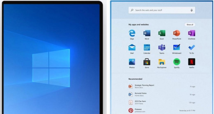 Live Tiles Windows 10 Microsoft Menu Iniciar tecnologia