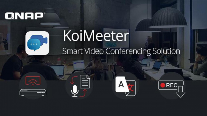 QNAP e KoiMeeter oferecem solução de videoconferência