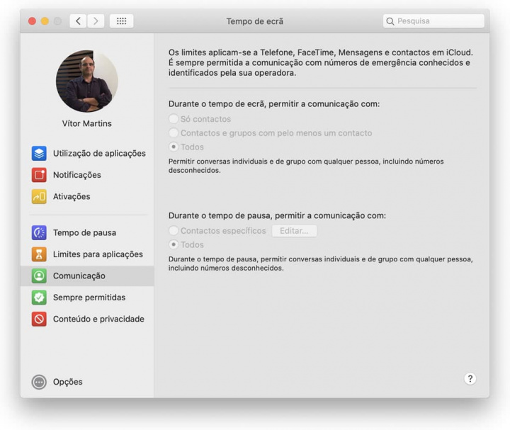 Imagem atualização macOS 10.15.4