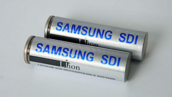Imagem bateria de íões de lítio Samsung