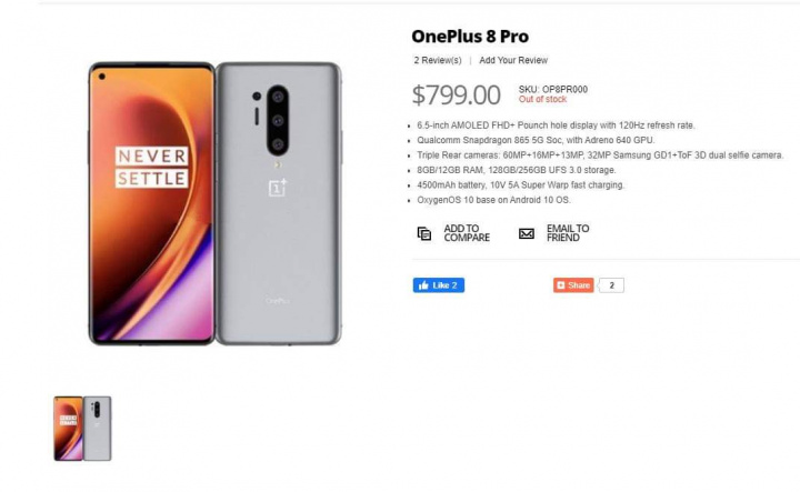 oneplus 8 pro preco