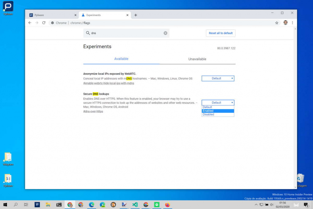 Querem os browsers ainda mais seguros? Ativem o DNS sobre HTTPS