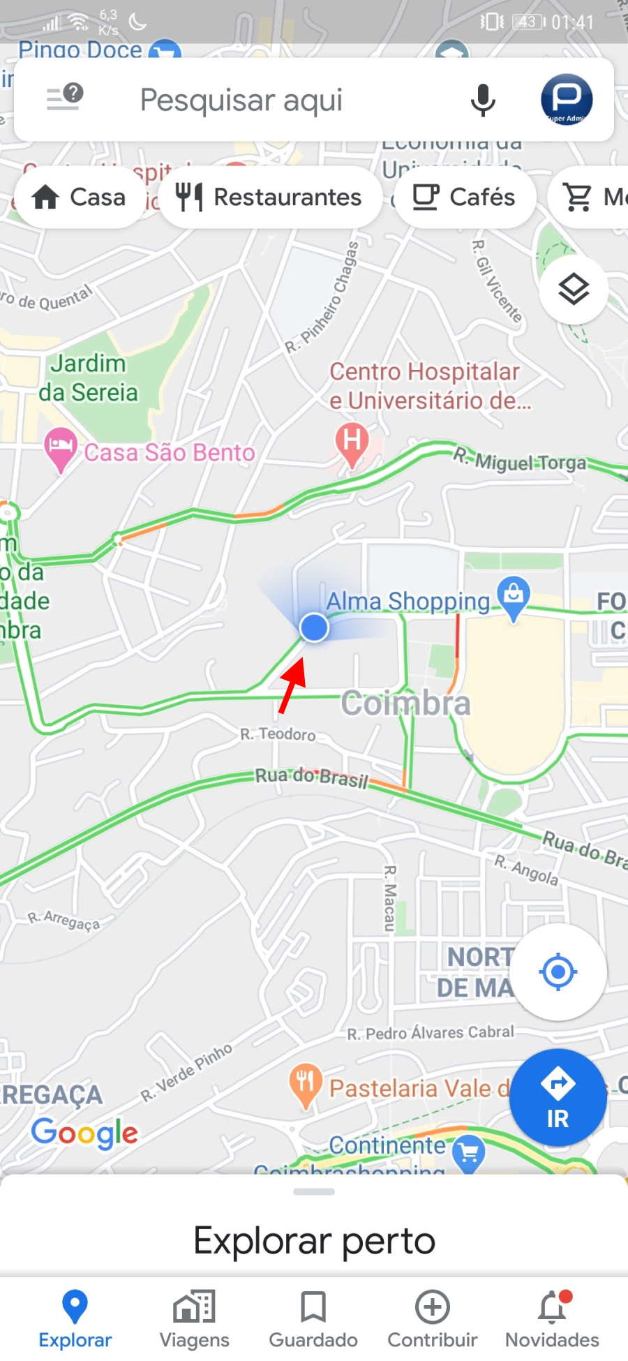 Estacionamentos Alameda Santos - Google My Maps