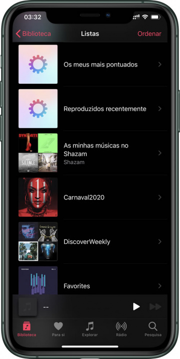 Imagem app Shazam com Apple Music