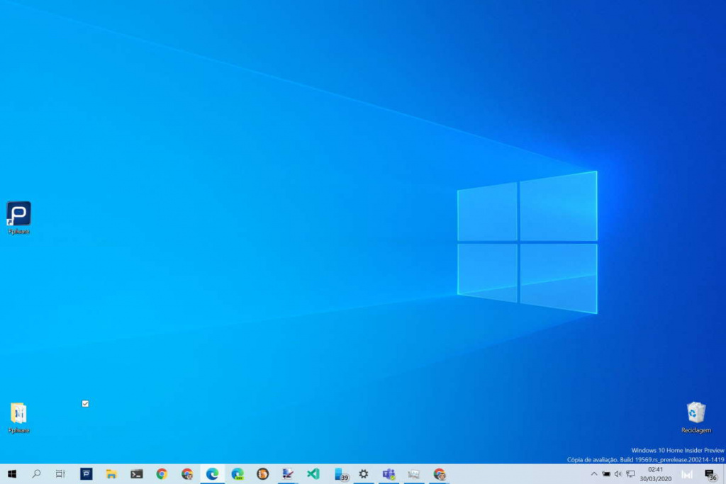 Windows 10 pasta invisível app Microsoft