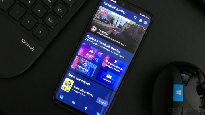 Apps Android - Facebook Gaming: para assistir, jogar e conectar