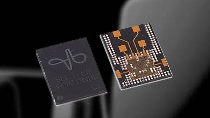 Imagem ilustração chip da Google produzido pela Samsung