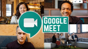 Imagem Google Meet para videoconferência