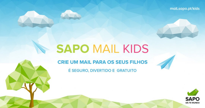 Chegou o SAPO Mail Kids: o serviço de e-mail para os seus filhos