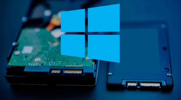 Windows 10 SD HDD PC componentes