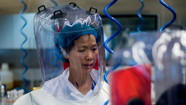 Imagem cientista em Wuhan, na China, a testar o Remdesivir
