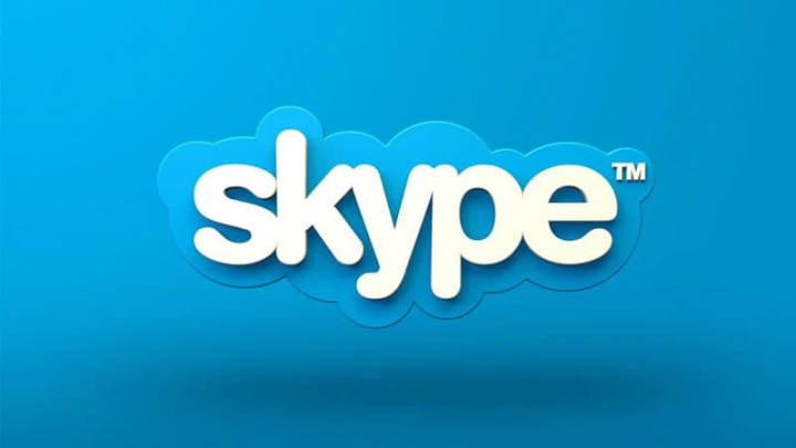 Imagem Skype que adicionou fundos de ecrã