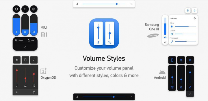Volume Styles - Customize your volume panel