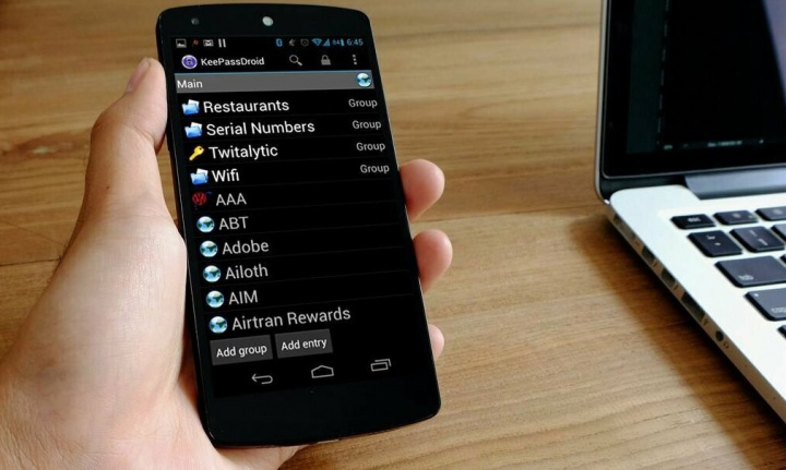 KeePassDroid: A app para Android que toma conta das suas passwords