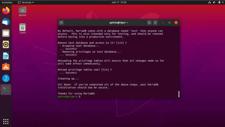 Ubuntu 20.04 LTS: Aprenda a instalar o gestor de base de dados MariaDB