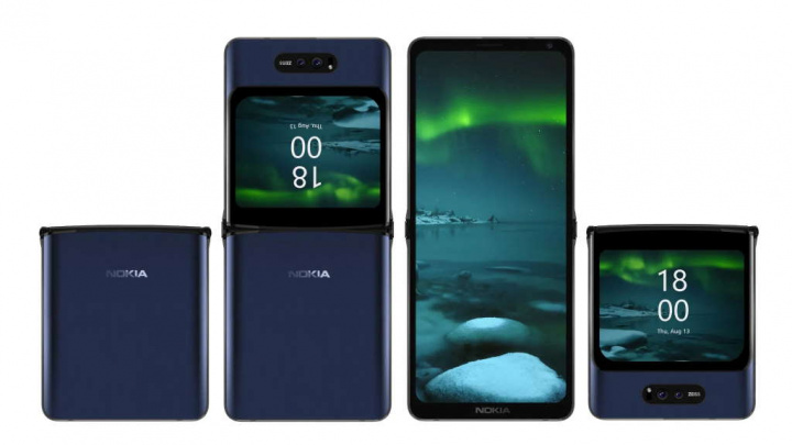 Nokia ecrã dobrável smartphone novidade