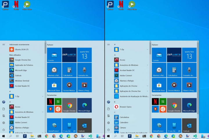 Menu Iniciar Windows 10 utilizadores Microsoft personalizar
