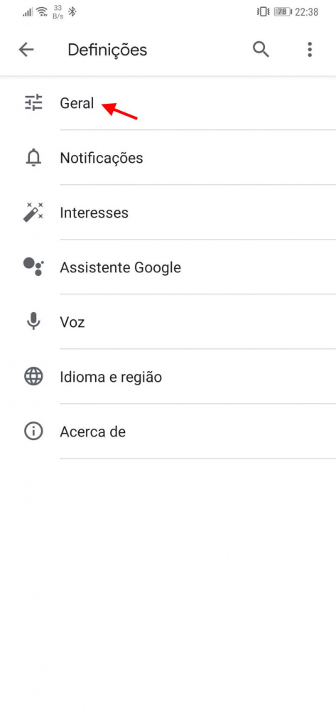 Google Pesquisa dark mode Android iOS