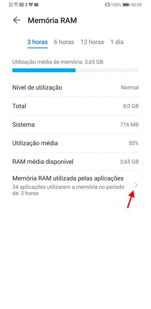 Android memória consumos apps smartphone