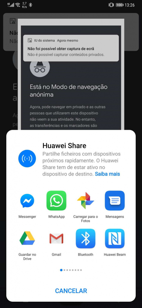 Android imagens apps Google capturas