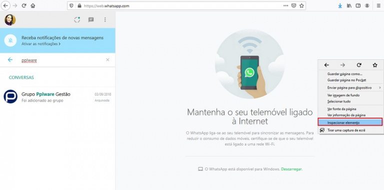 Dica Aprenda a ativar o Modo Escuro na versão Web do WhatsApp