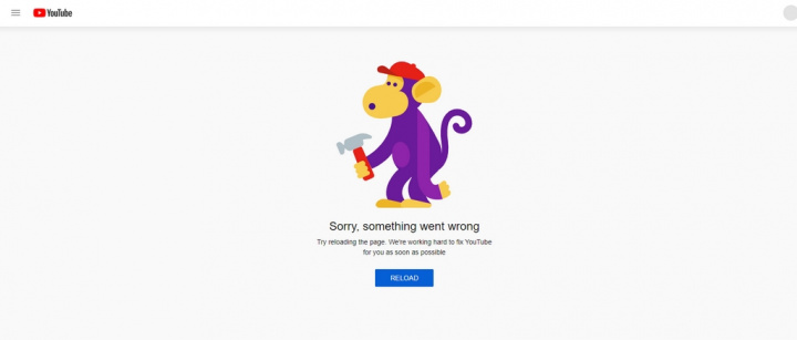 Está com problemas no YouTube? É em todo o mundo