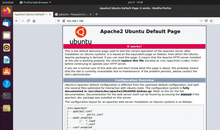 Ubuntu 20.04 instalado? Transforme-o num servidor Web com o Apache