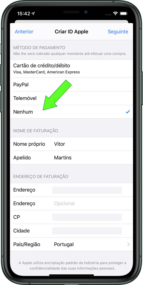 Como criar uma conta na App Store sem Cartão De Crédito pelo iPhone ou iPad