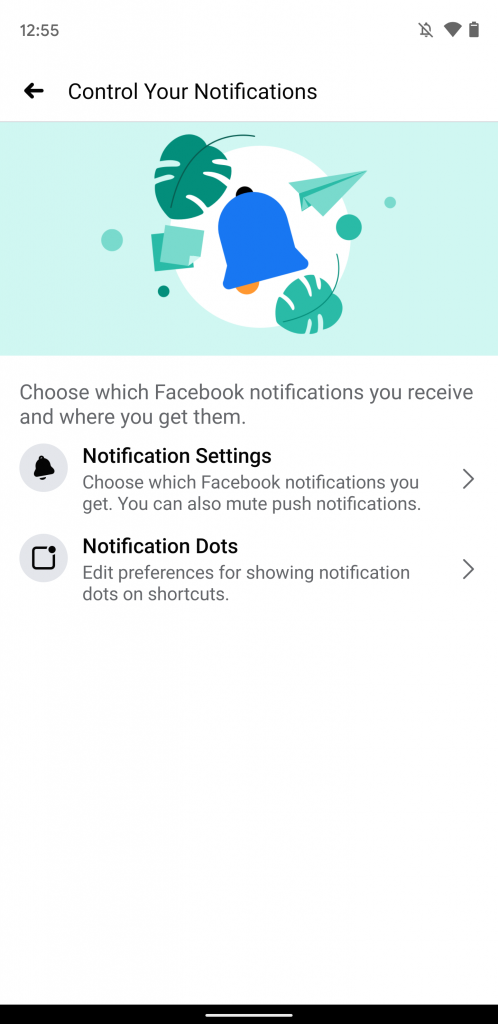 Facebook Android app novidades Dark Mode