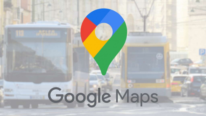 Google Maps transportes públicos viagens