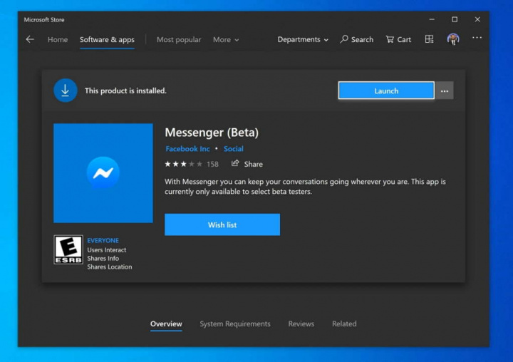 Messenger Facebook malware Windows atacantes
