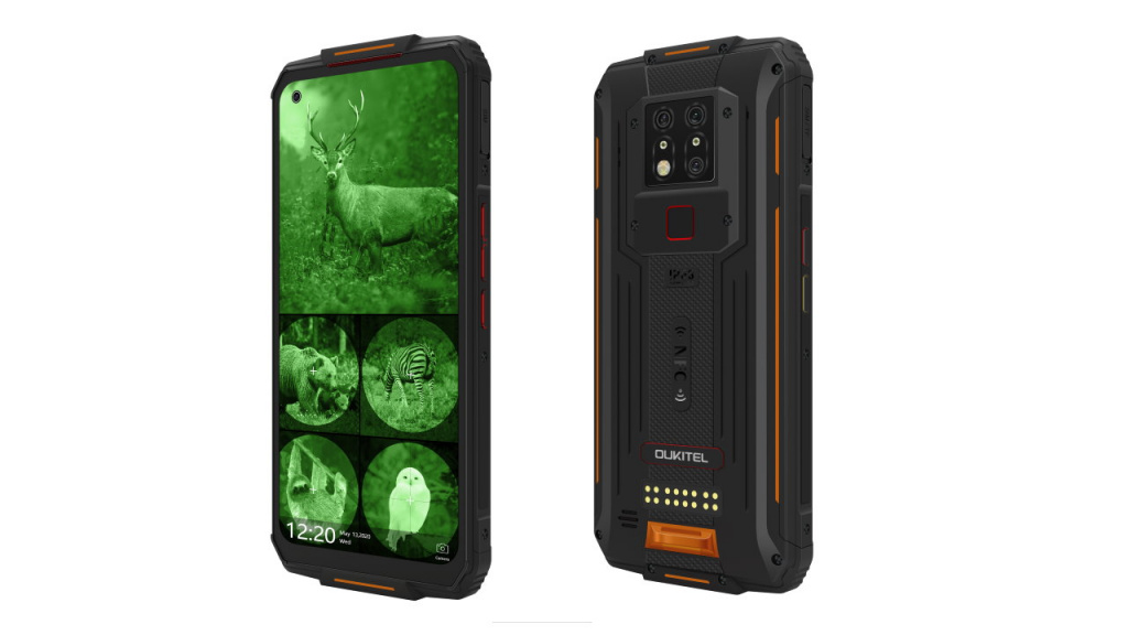 Oukitel WP7, o smartphone modular com câmara de visão noturna e esterilização UVC