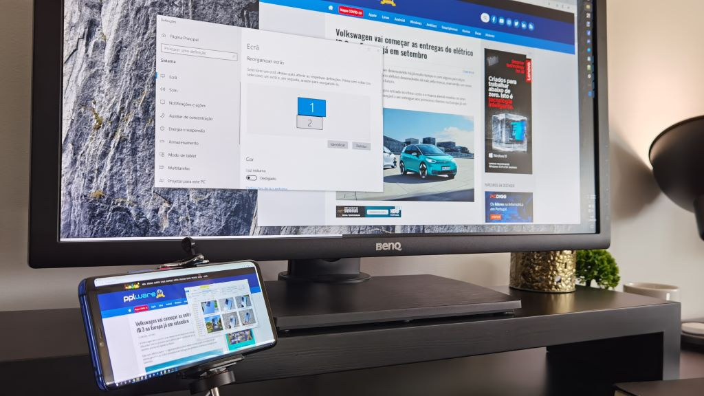 Spacedesk – Transforme o seu smartphone ou tablet num segundo ecrã do PC