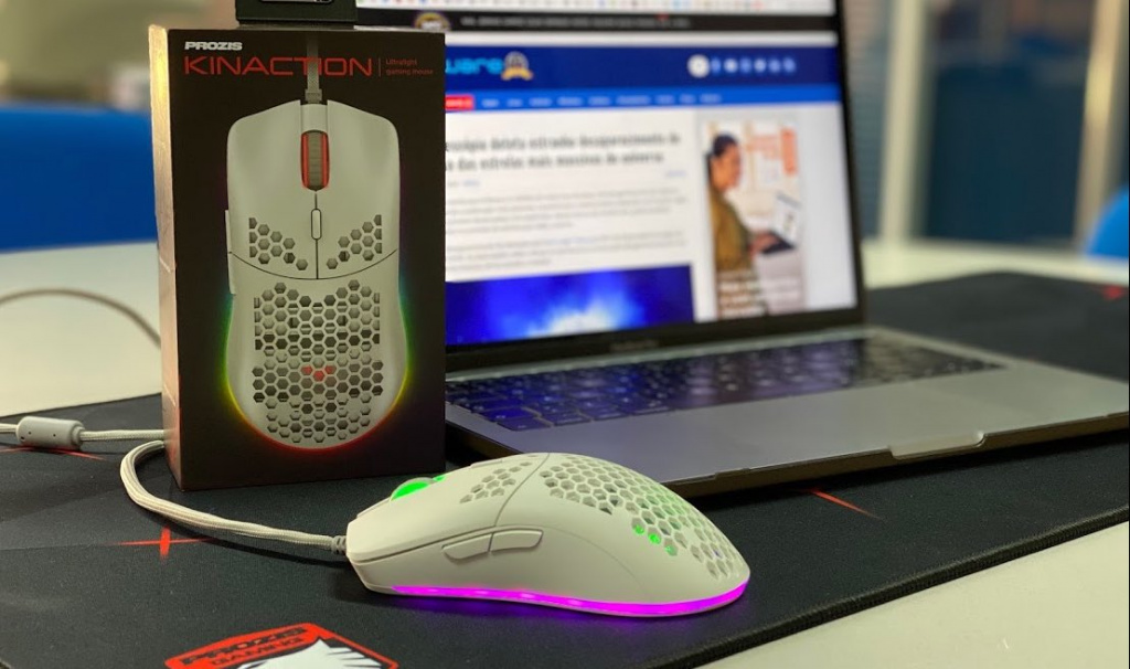 Kinaction: O Rato Gaming com apenas 69g e cheio de estilo