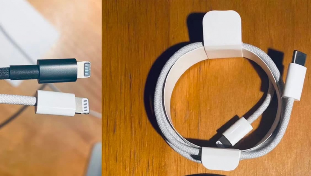 iPhone 12: imagens mostram suposto novo cabo “entrelaçado têxtil” Lightning para USB-C