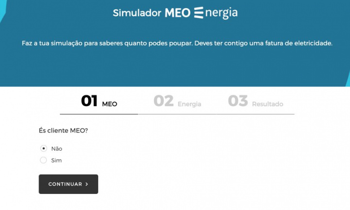 MEO Energia: Faça a sua simulação para saber quanto poupar