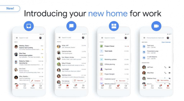 Gmail Google novidade mudança interface