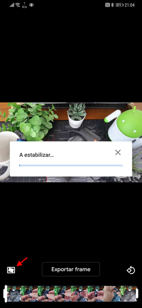 Google Photos editar vídeo simples