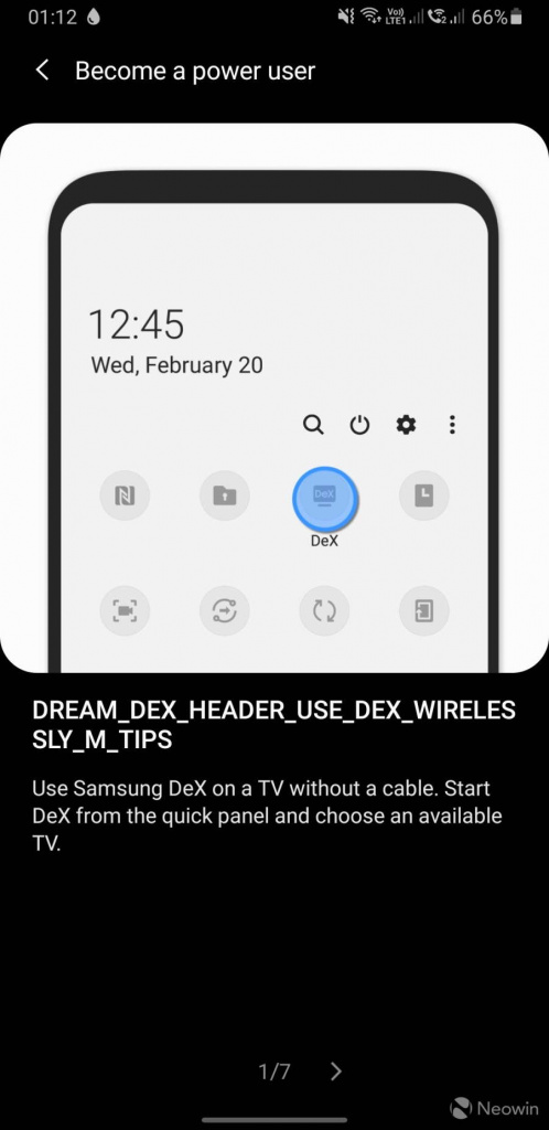 Dex Samsung wireless Galaxy Note 20