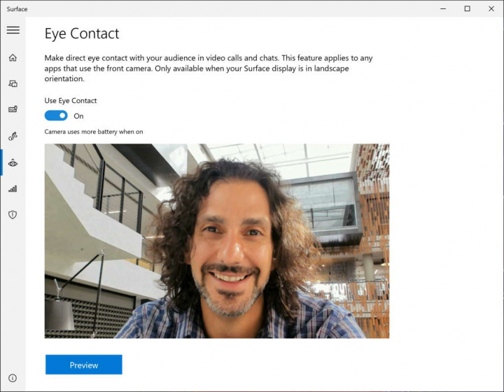 Surface Microsoft vídeo Windows 10 chamadas