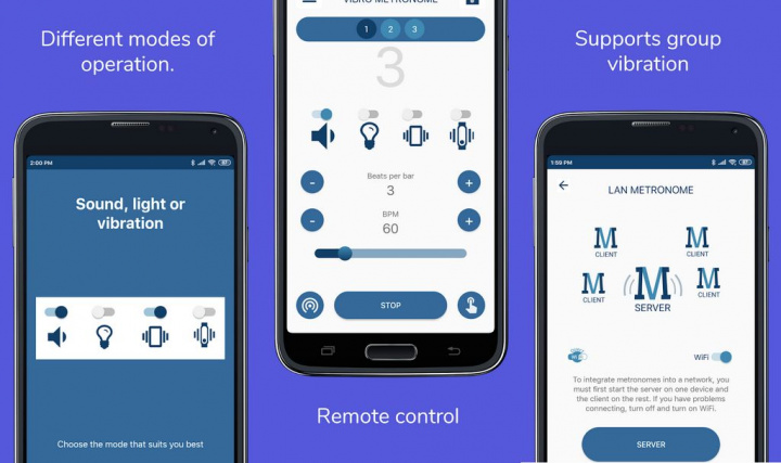 Vibro Metronome - Tem uma Xiaomi Mi Band? 5 apps que deve instalar no smartphone