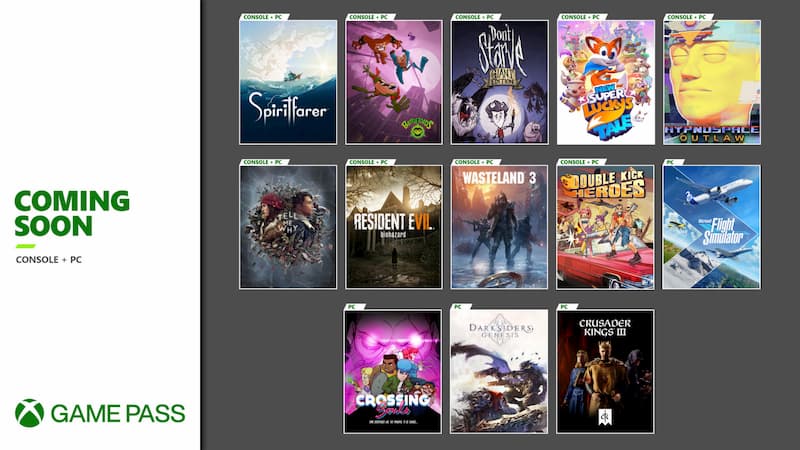 Novos jogos já disponíveis no Xbox Game Pass no Xbox One e PC
