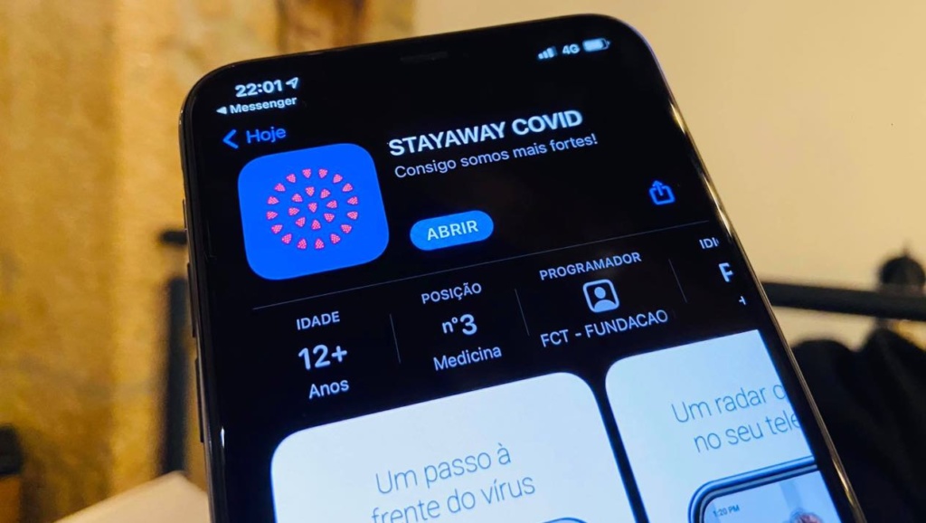 43% dos leitores já instalaram a app portuguesa STAYAWAY COVID
