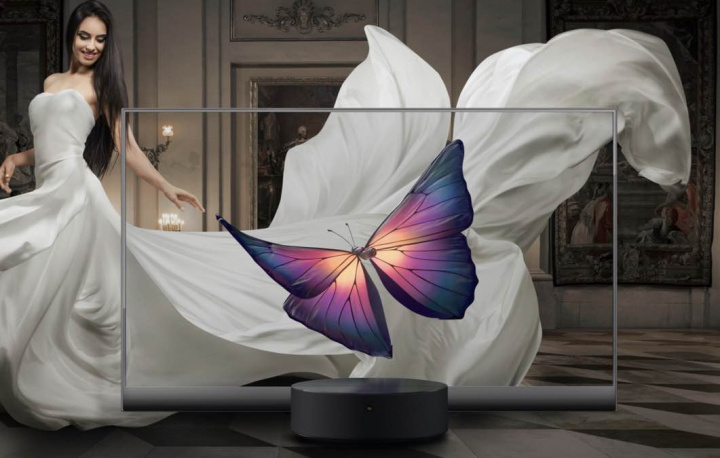 Incrível: Xiaomi lança TV OLED de 55" com ecrã transparente 