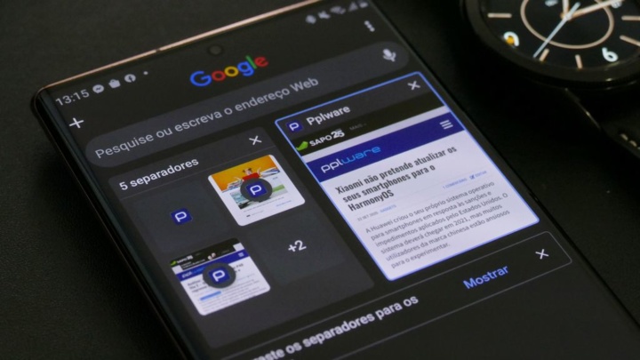 Como tornar o Chrome no browser predefinido num smartphone Samsung