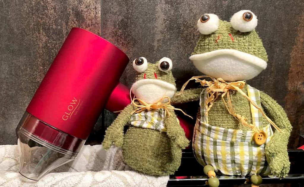 Glow: Secador de Cabelo iónico que é leve e fácil de transportar