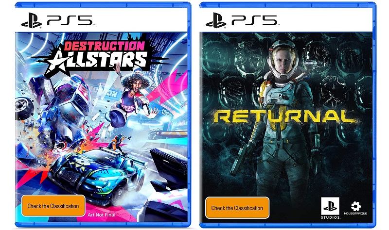 Capas de jogos exclusivos da PlayStation 5 reveladas antes do tempo