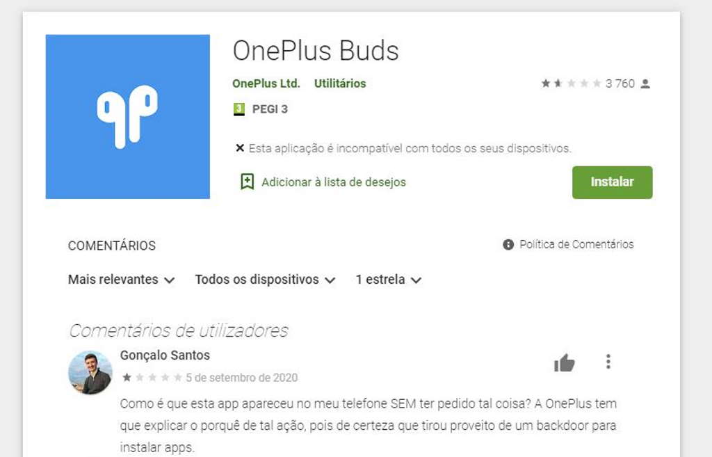 OnePlus Buds app furiosos smartphones